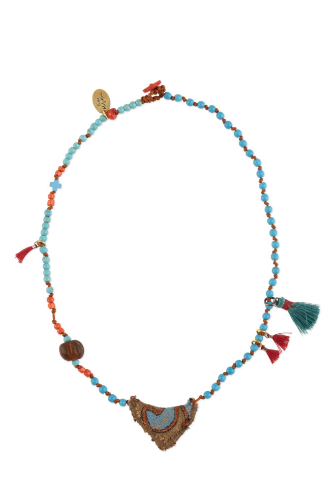 NECKLACE TYRQOISE AND CORAL