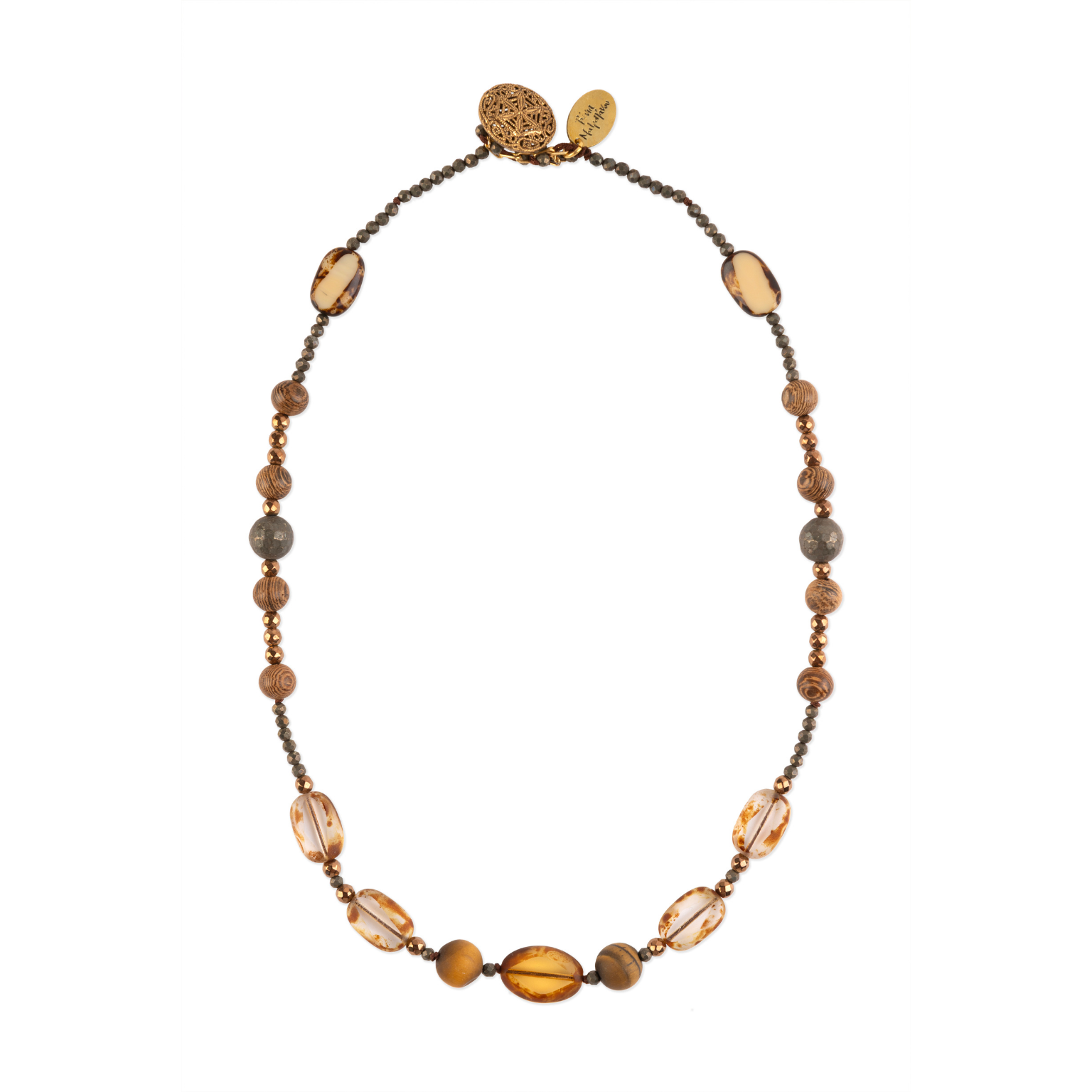 Necklaces by Venia Mitropanou — handcrafted in Greece