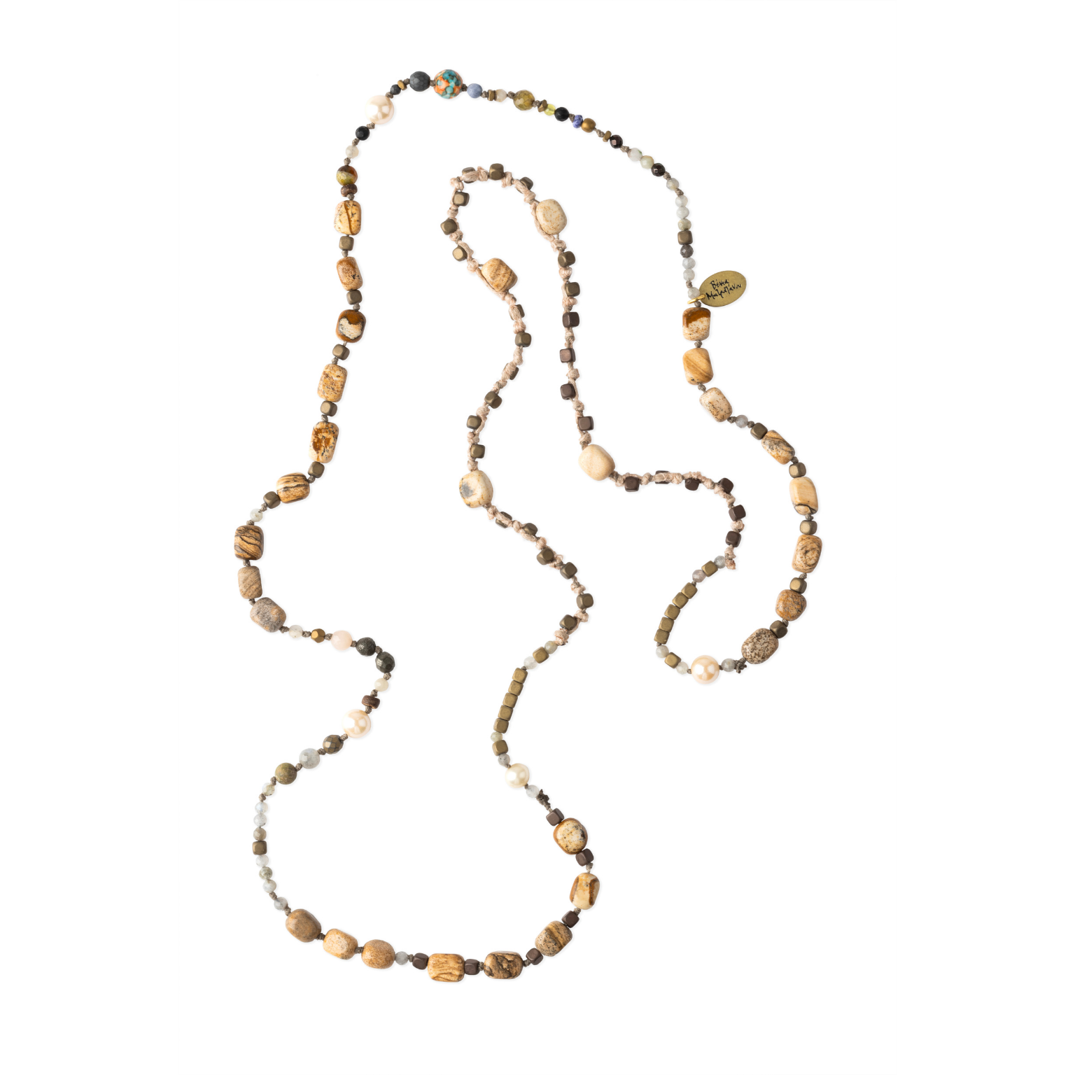 Necklaces by Venia Mitropanou — handcrafted in Greece