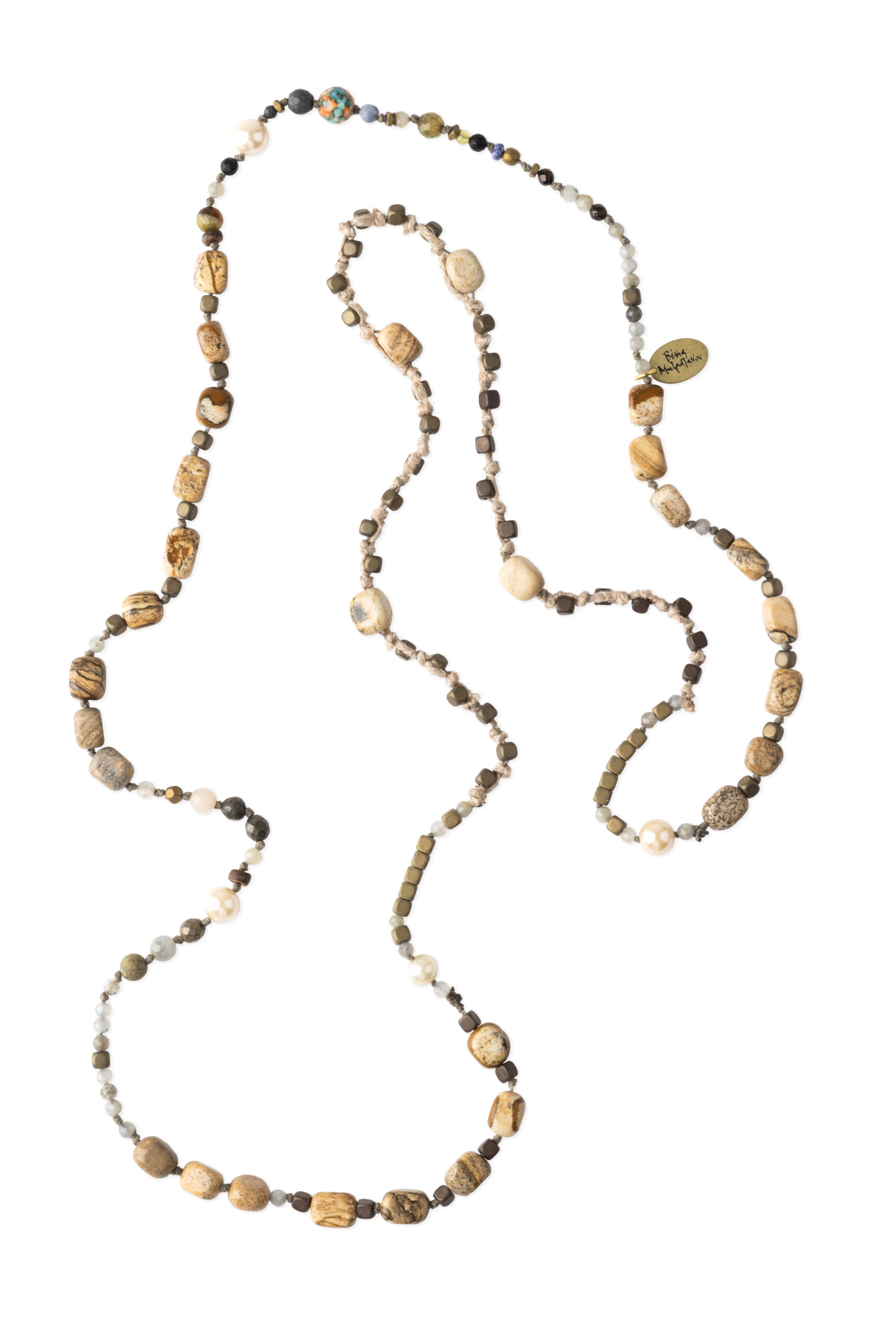 Necklaces by Venia Mitropanou — handcrafted in Greece