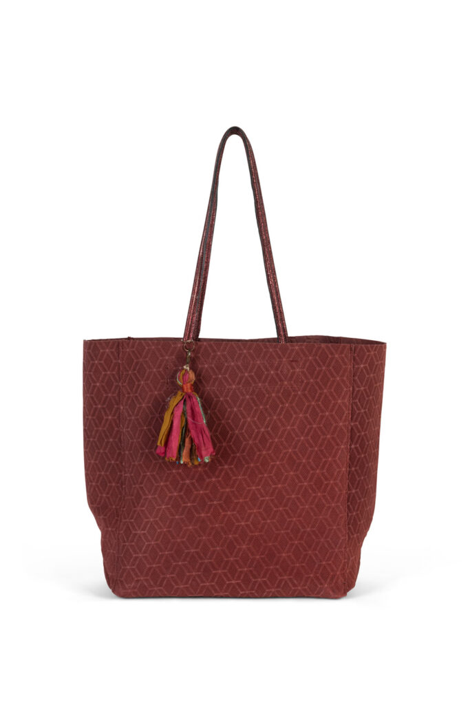 GROCER TEXTURED BORDEAUX