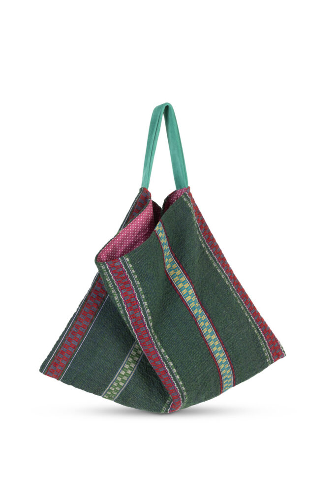 TRIANGLE GREEN STRIPES