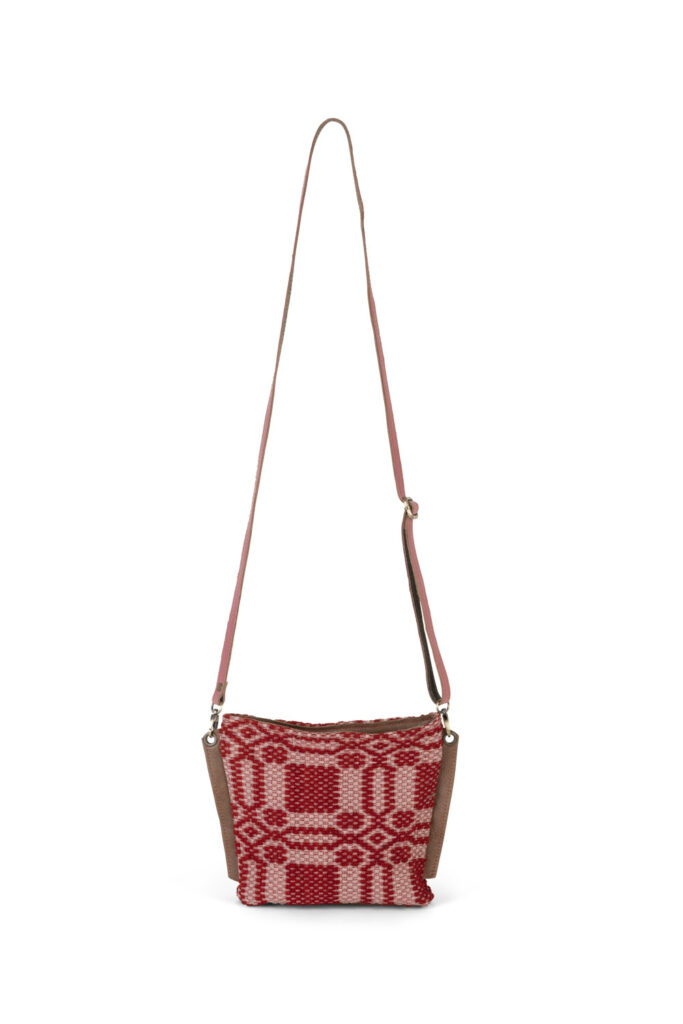 PETITE RED WITH BROWN LEATHER
