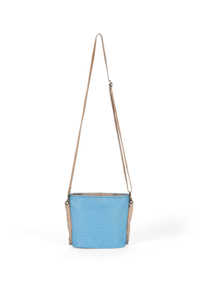 PETITE TURQUOISE LASER CUT LEATHER