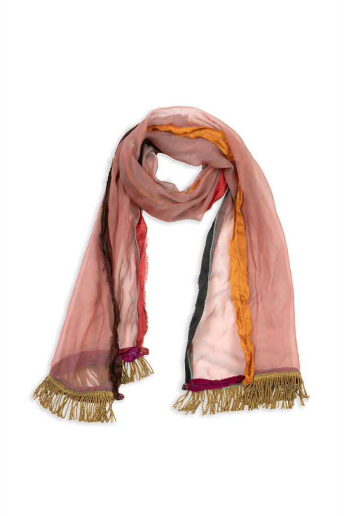 SCARF CORAL PINK SMALL